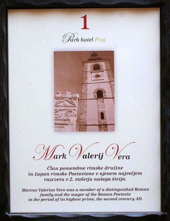Hotel Park Ptuj Eksteriør billede