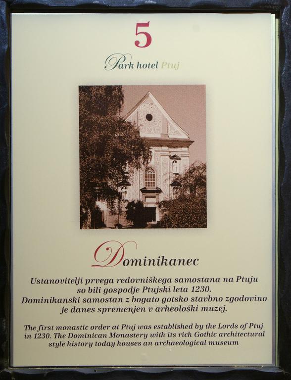 Hotel Park Ptuj Eksteriør billede